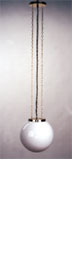 Bauhaus Pendant Lamp with Chains Marianne Brandt, 1928